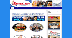 Desktop Screenshot of americoups.com